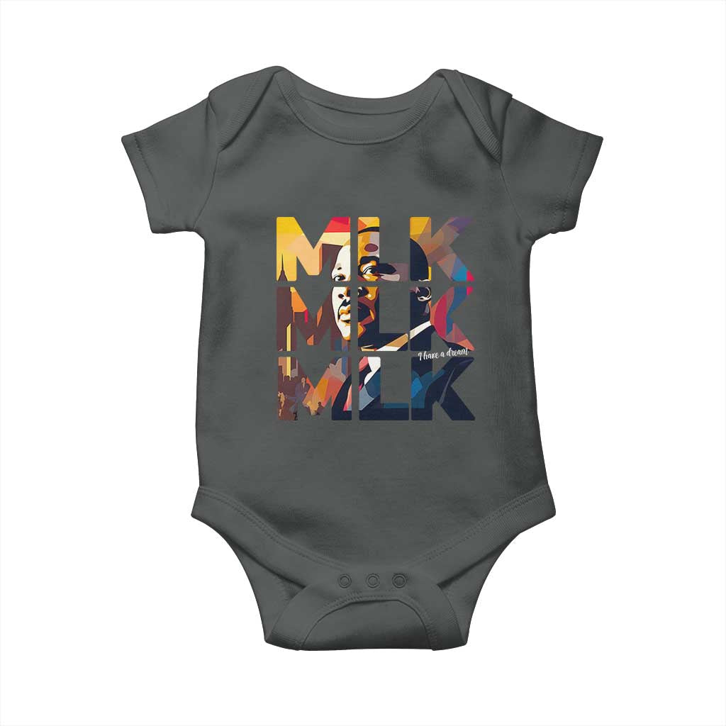 Martin Luther King Jr. Baby Onesie Black History Month I Have A Dream - African Pride