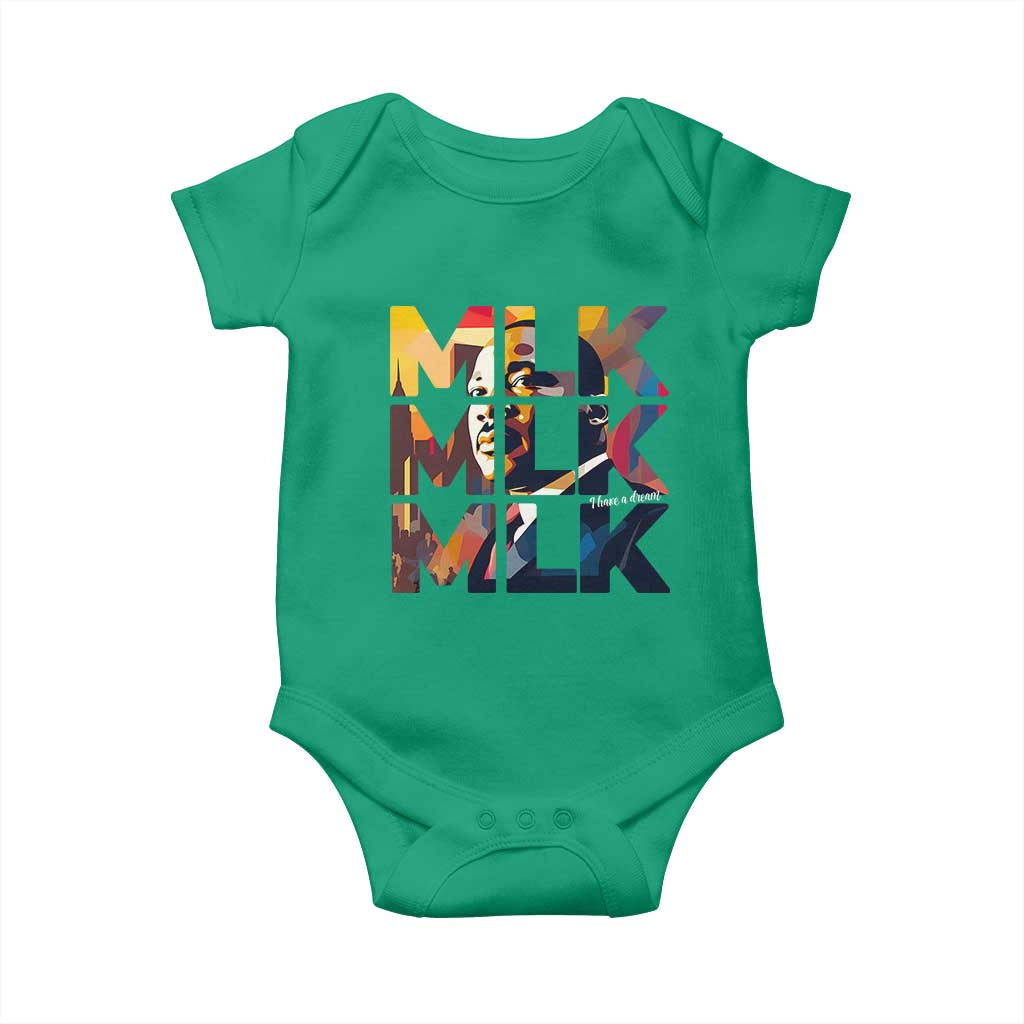 Martin Luther King Jr. Baby Onesie Black History Month I Have A Dream - African Pride