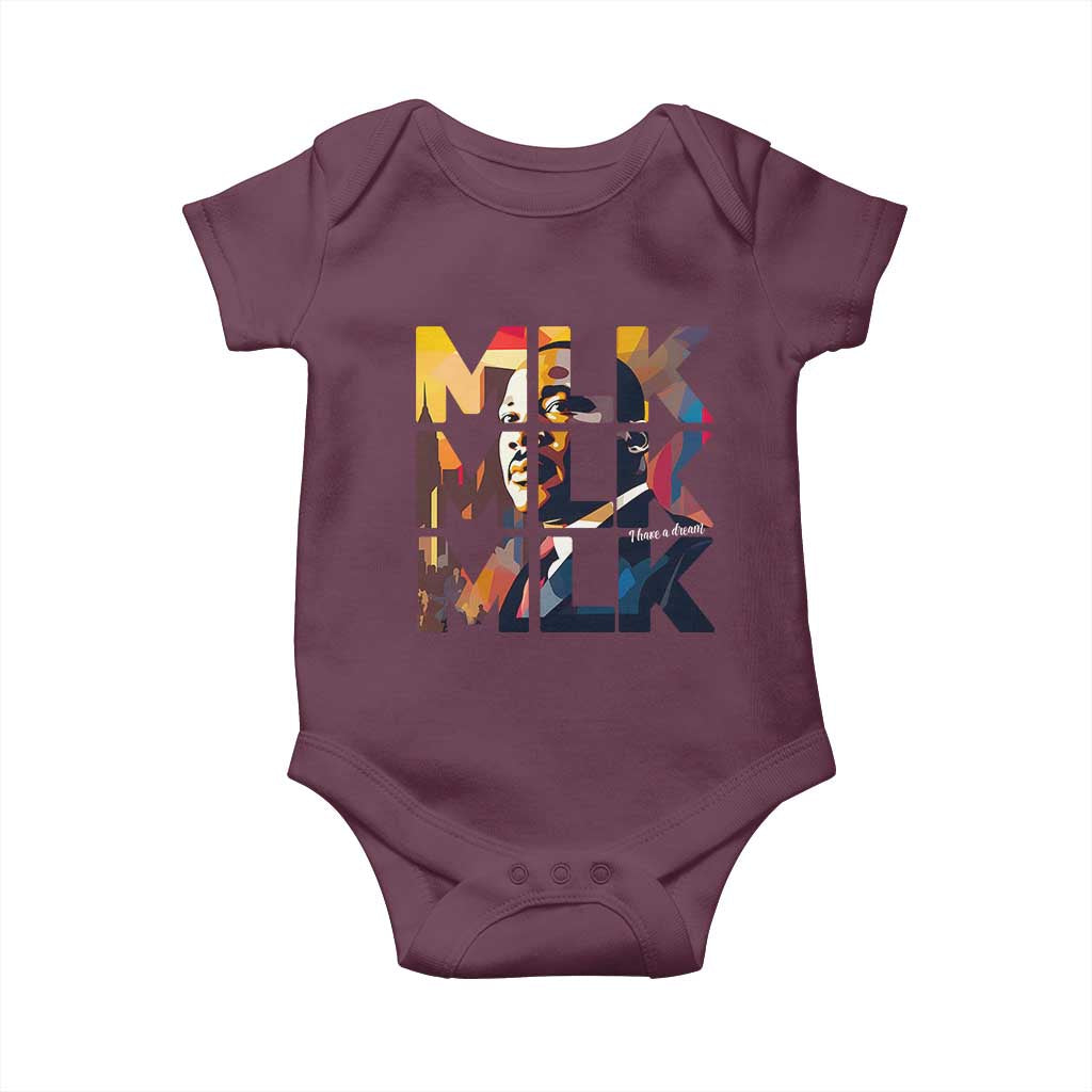 Martin Luther King Jr. Baby Onesie Black History Month I Have A Dream - African Pride
