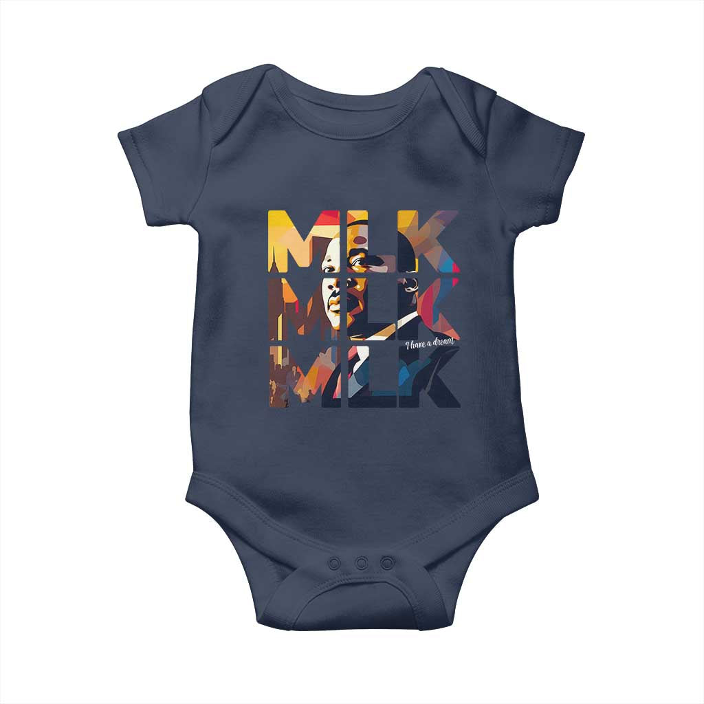Martin Luther King Jr. Baby Onesie Black History Month I Have A Dream - African Pride