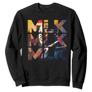 Martin Luther King Jr. Sweatshirt Black History Month I Have A Dream - African Pride