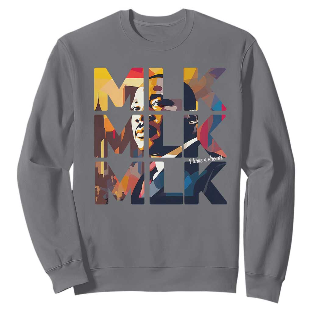 Martin Luther King Jr. Sweatshirt Black History Month I Have A Dream - African Pride