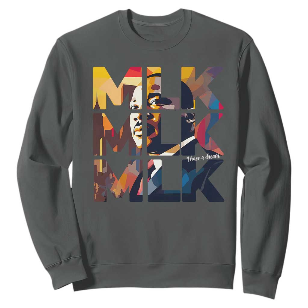 Martin Luther King Jr. Sweatshirt Black History Month I Have A Dream - African Pride