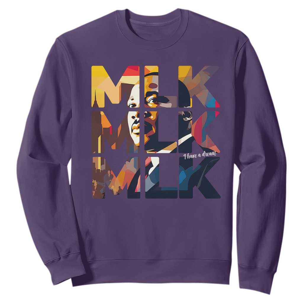 Martin Luther King Jr. Sweatshirt Black History Month I Have A Dream - African Pride