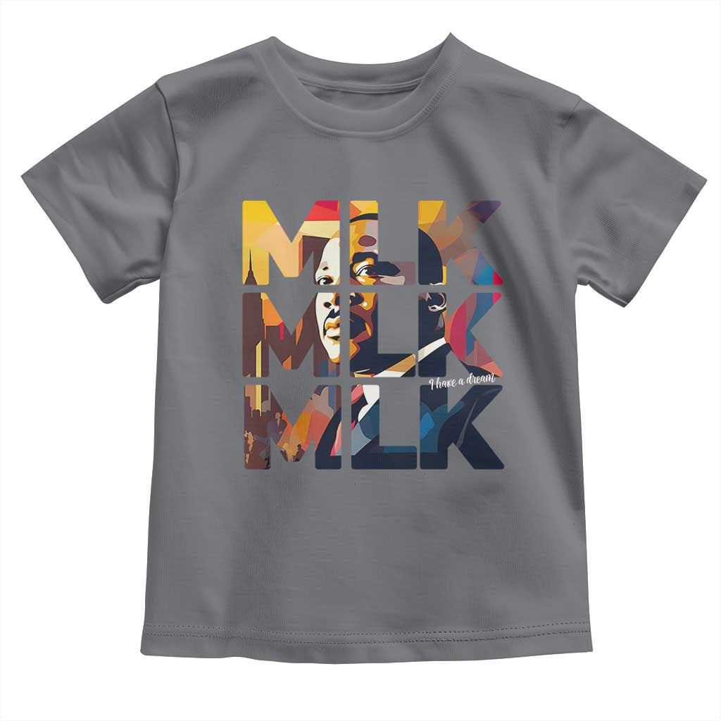Martin Luther King Jr. Toddler T Shirt Black History Month I Have A Dream - African Pride