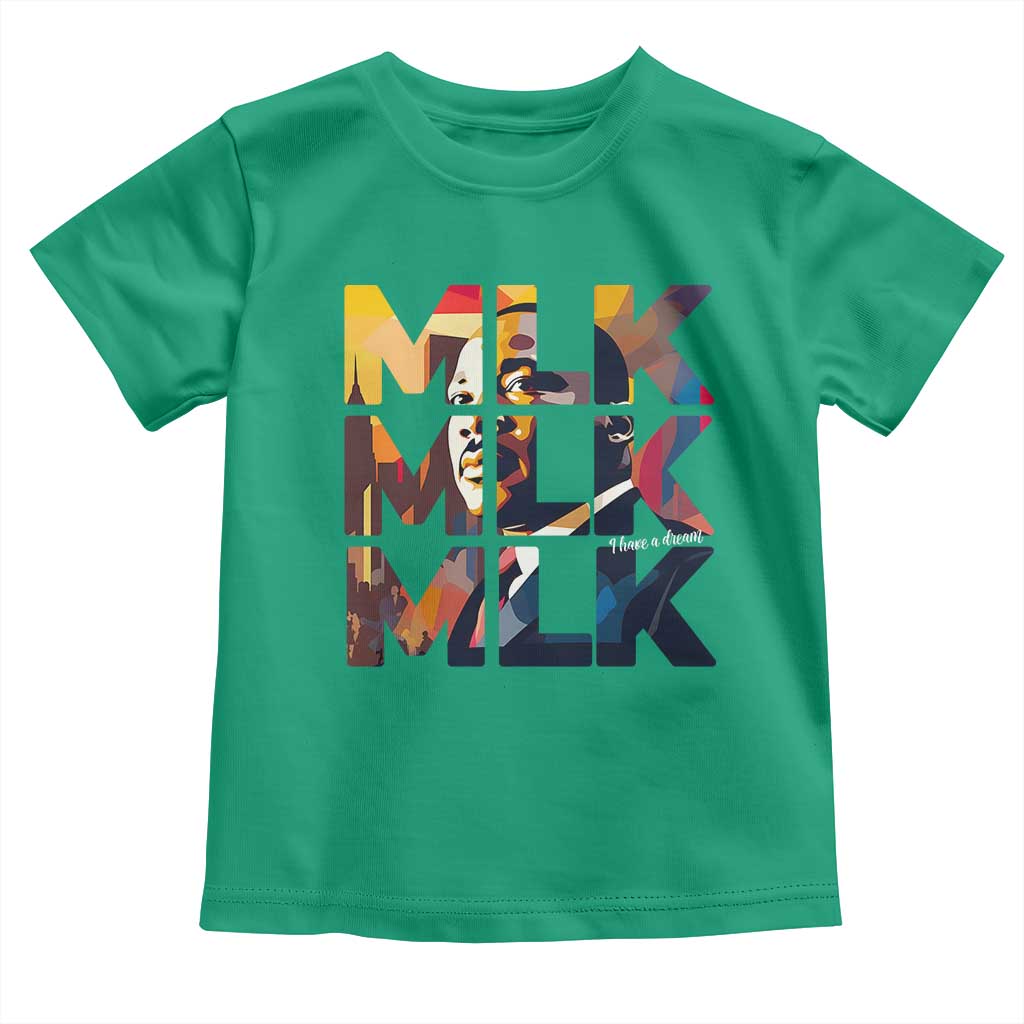 Martin Luther King Jr. Toddler T Shirt Black History Month I Have A Dream - African Pride