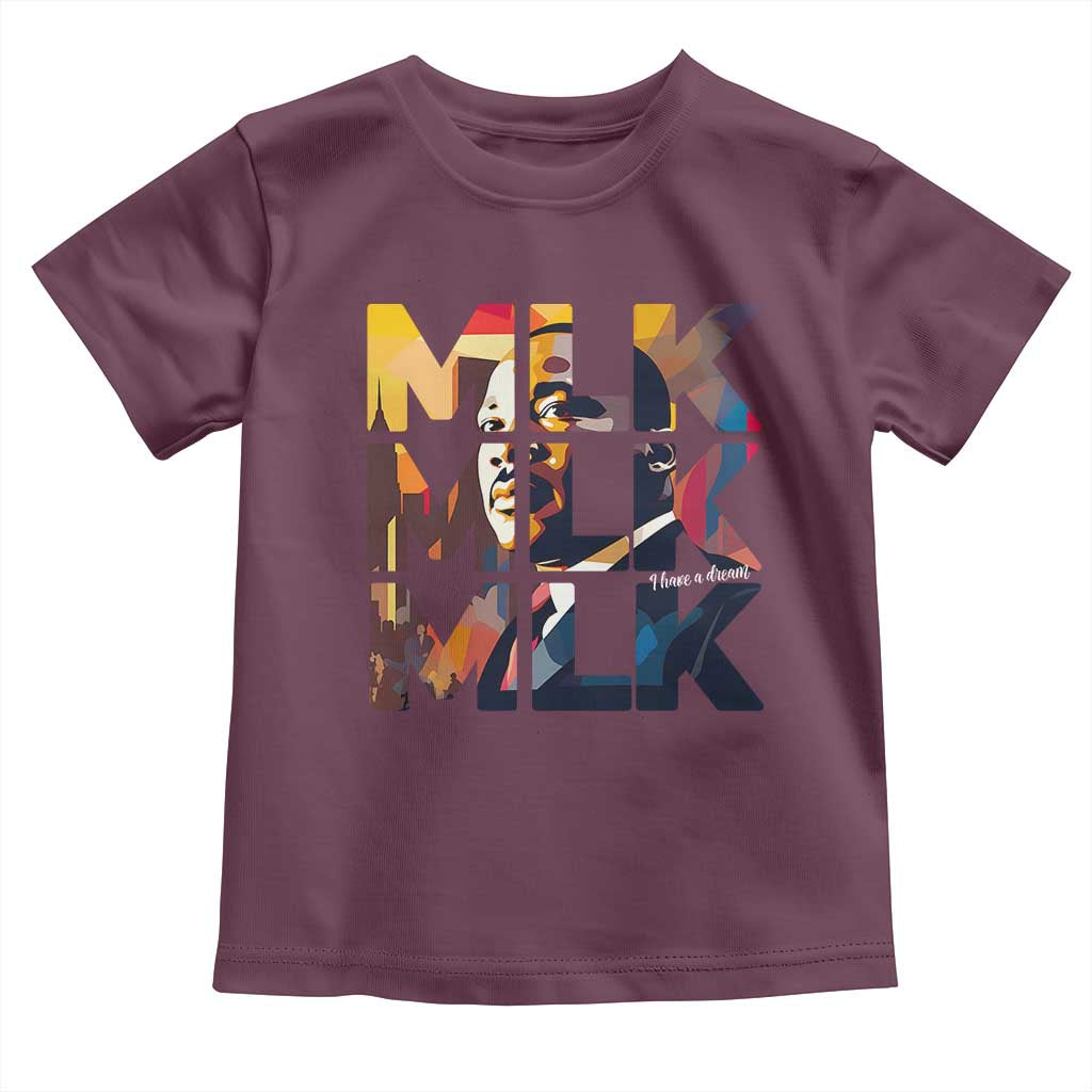 Martin Luther King Jr. Toddler T Shirt Black History Month I Have A Dream - African Pride