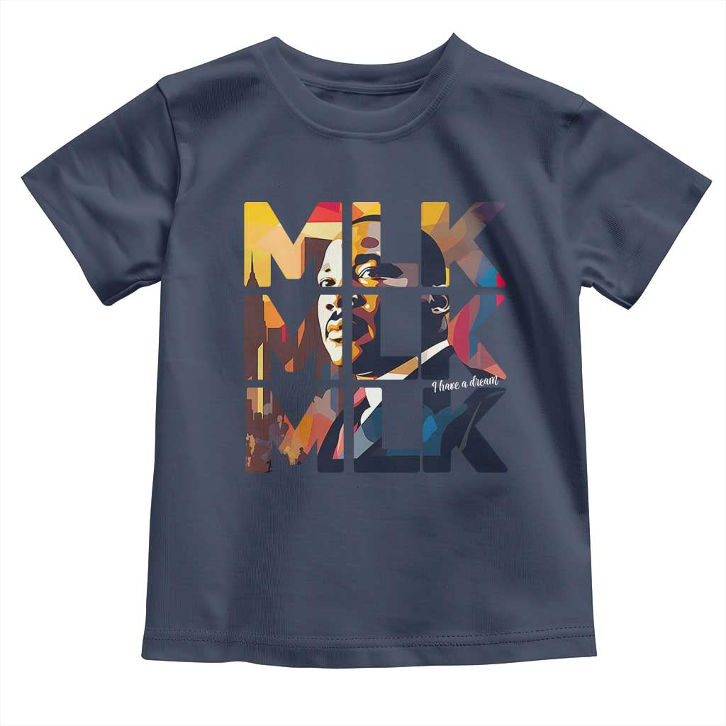 Martin Luther King Jr. Toddler T Shirt Black History Month I Have A Dream - African Pride