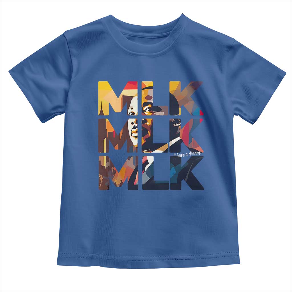 Martin Luther King Jr. Toddler T Shirt Black History Month I Have A Dream - African Pride