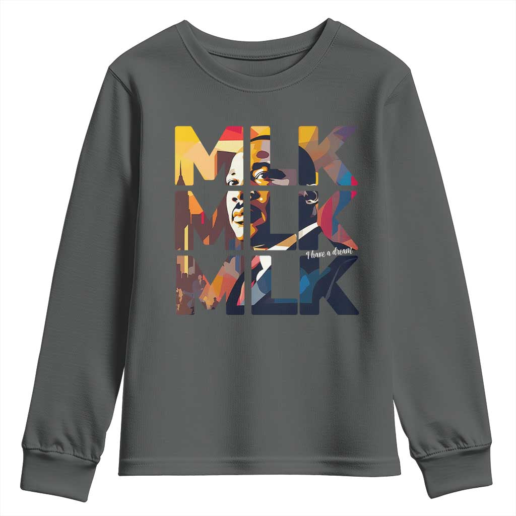 Martin Luther King Jr. Youth Sweatshirt Black History Month I Have A Dream - African Pride