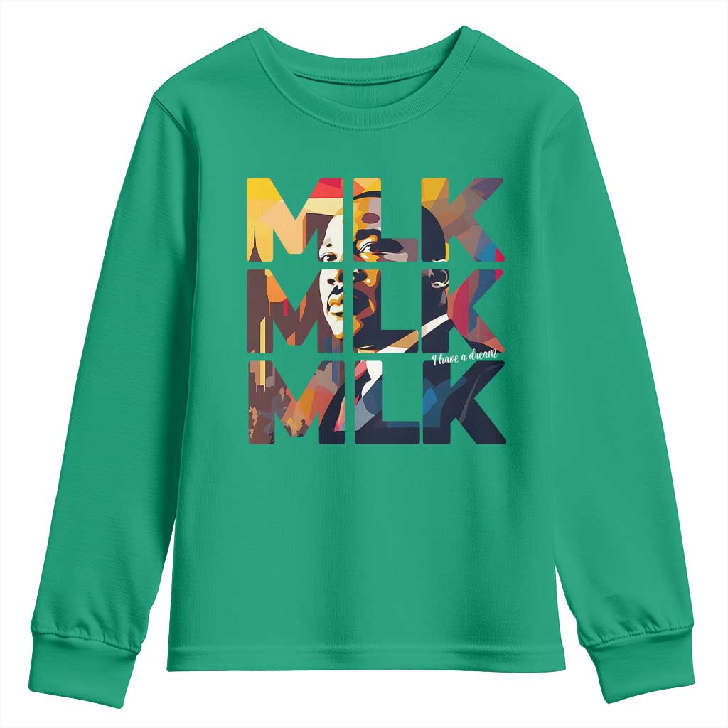 Martin Luther King Jr. Youth Sweatshirt Black History Month I Have A Dream - African Pride