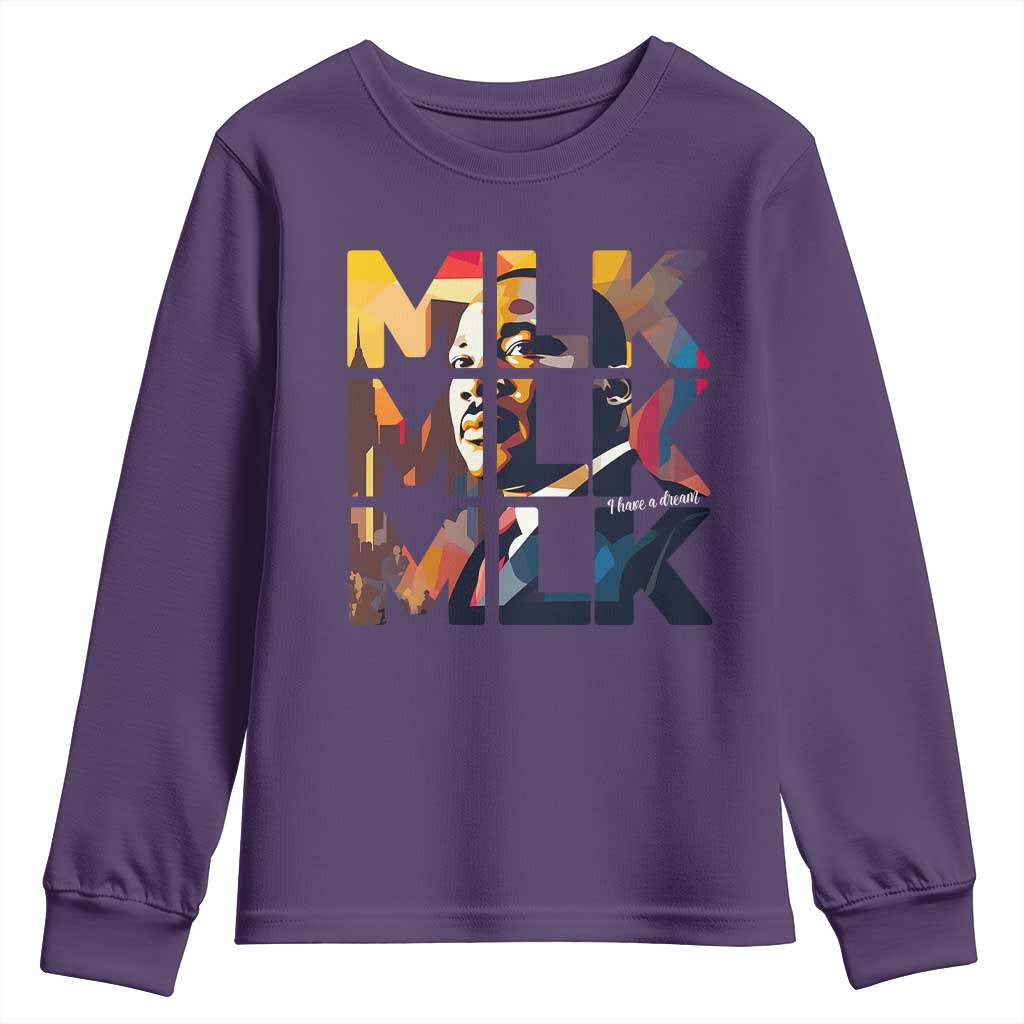 Martin Luther King Jr. Youth Sweatshirt Black History Month I Have A Dream - African Pride