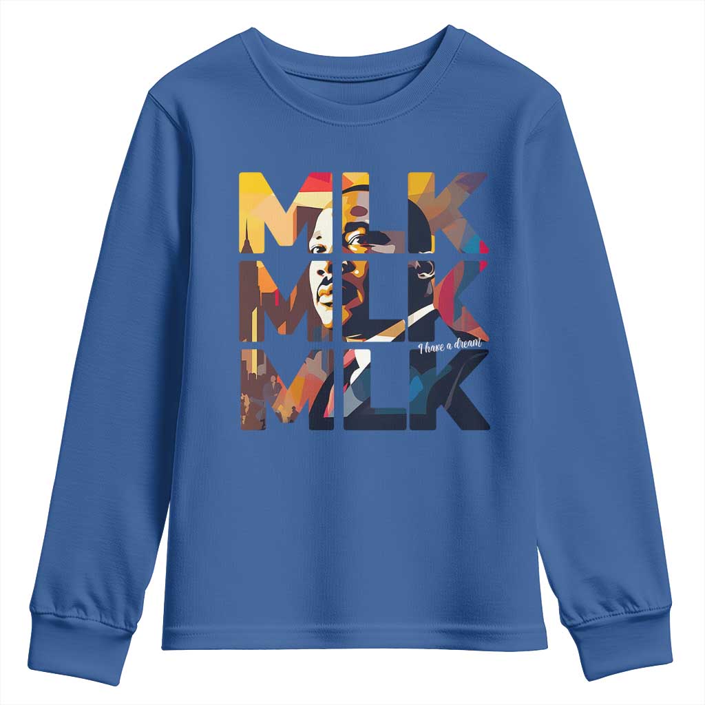 Martin Luther King Jr. Youth Sweatshirt Black History Month I Have A Dream - African Pride