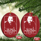 Martin Luther King Christmas Ornament The Time Is Always Right MLK Day Black History Month - African Pride
