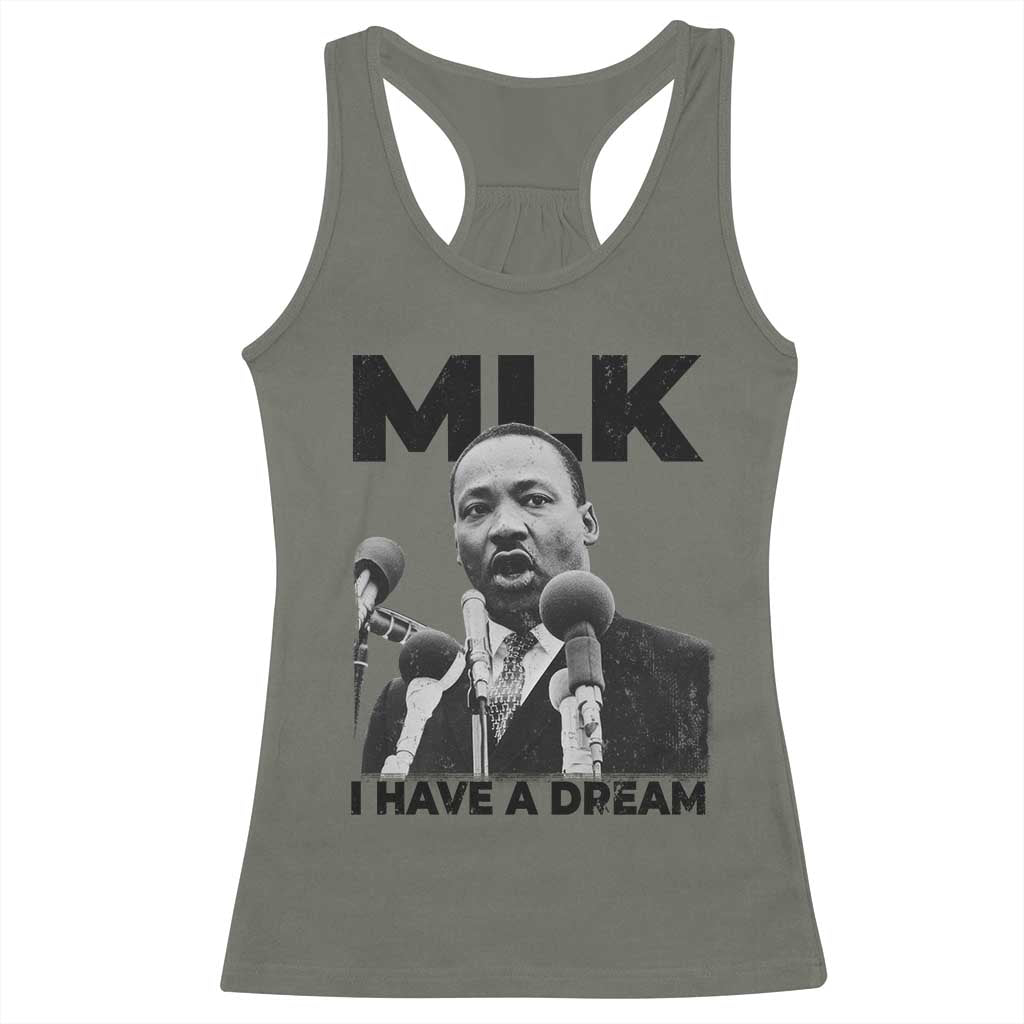 Martin Luther King Racerback Tank Top MLK I Have A Dream Black History Month