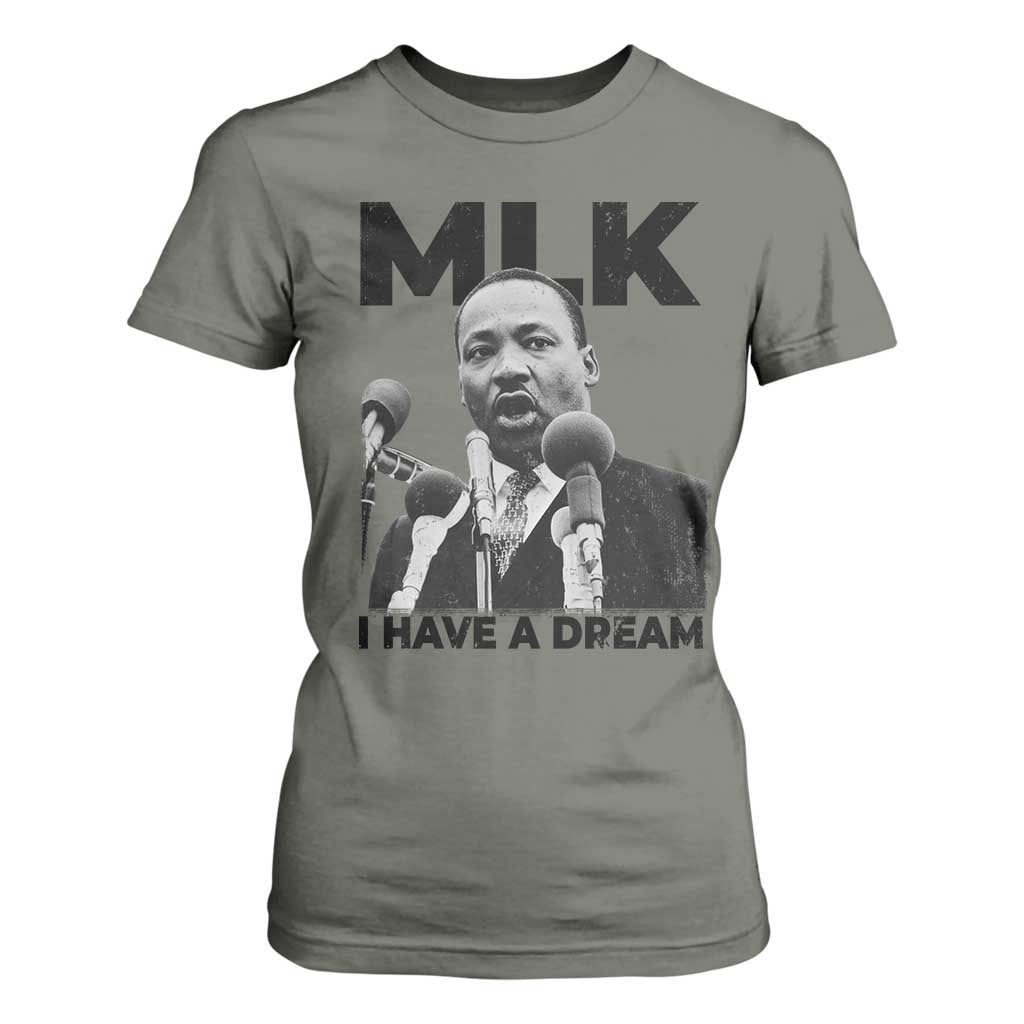 Martin Luther King T Shirt For Women MLK I Have A Dream Black History Month