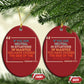 Human Rights Christmas Ornament Feminist Equal Rights Social Justice - African Pride