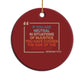 Human Rights Christmas Ornament Feminist Equal Rights Social Justice - African Pride