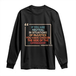 Human Rights Long Sleeve Shirt Feminist Equal Rights Social Justice - African Pride