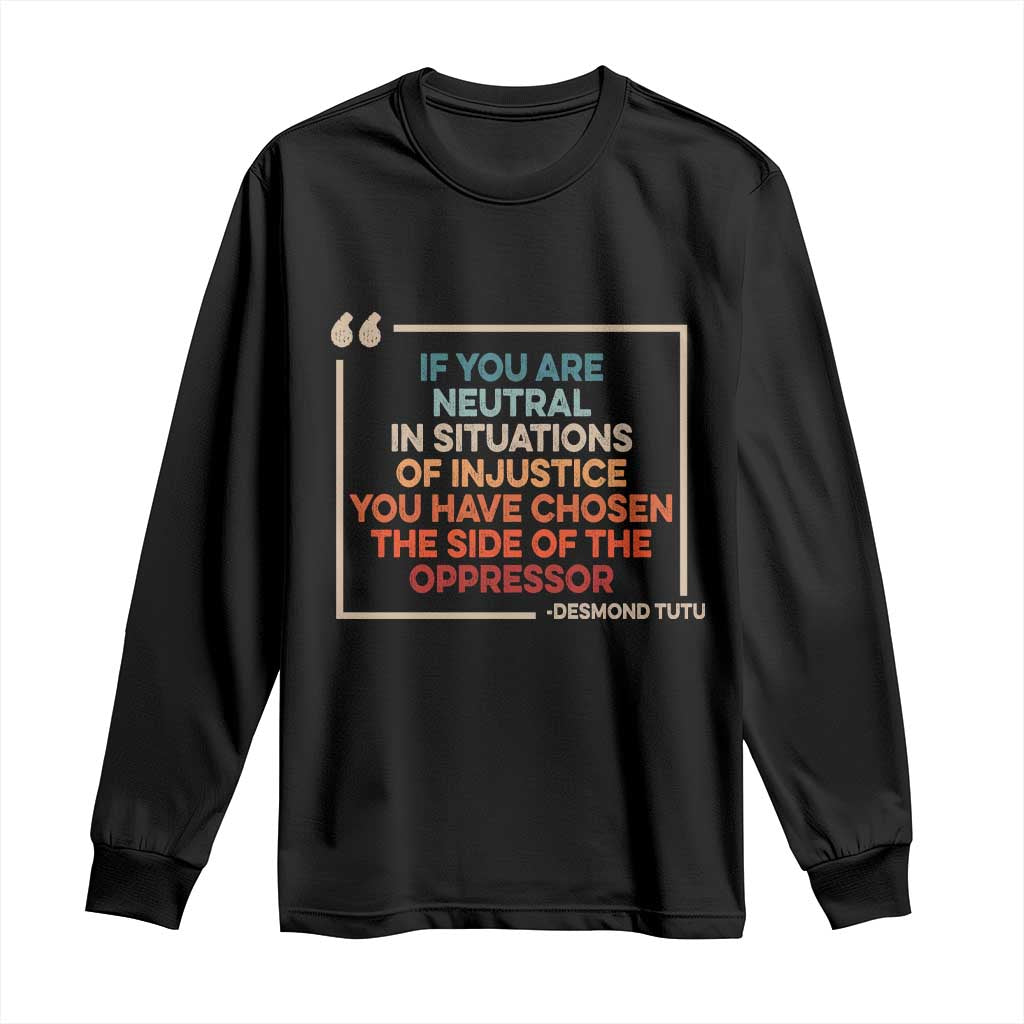 Human Rights Long Sleeve Shirt Feminist Equal Rights Social Justice - African Pride