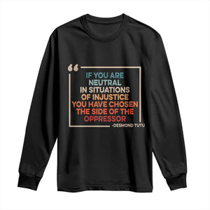 Human Rights Long Sleeve Shirt Feminist Equal Rights Social Justice - African Pride