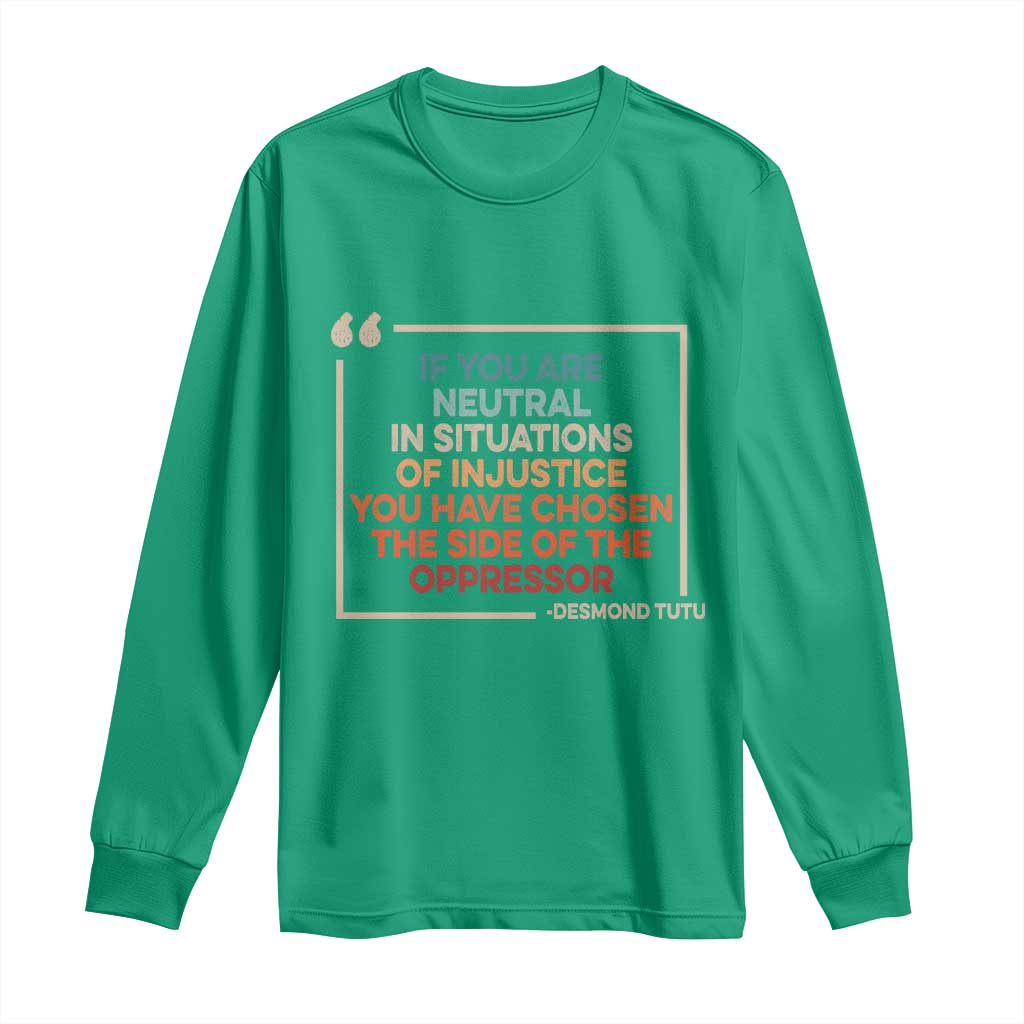 Human Rights Long Sleeve Shirt Feminist Equal Rights Social Justice - African Pride