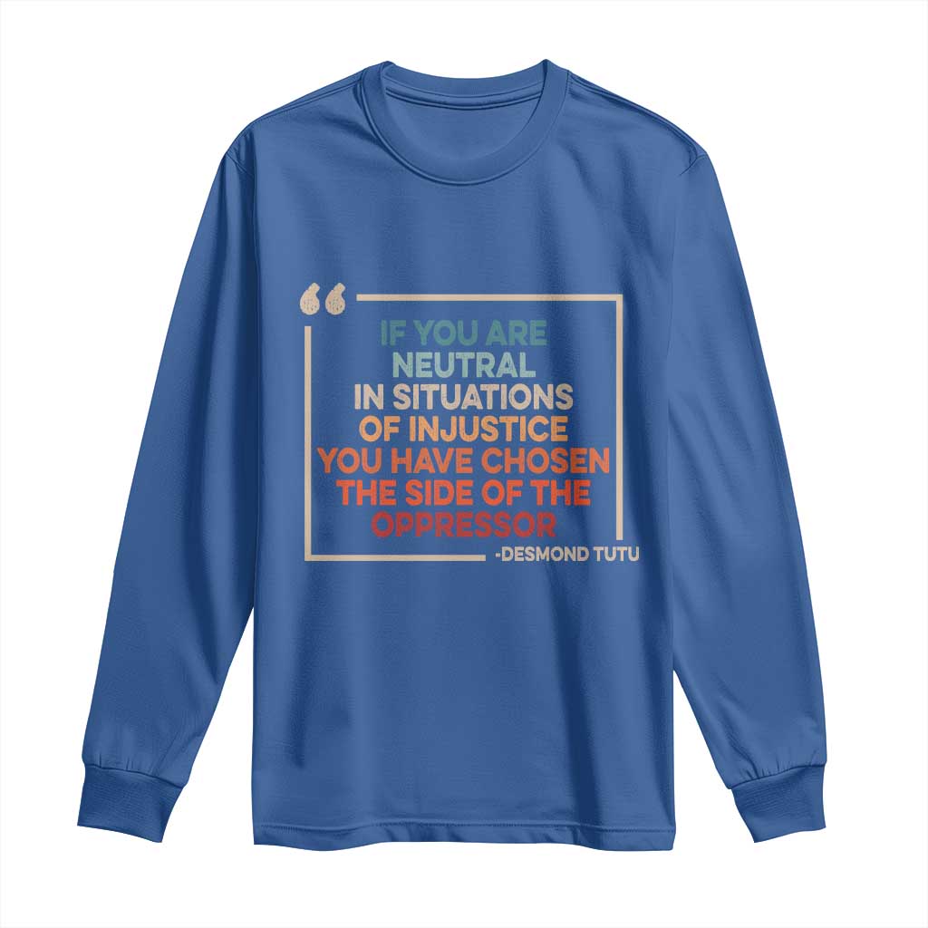 Human Rights Long Sleeve Shirt Feminist Equal Rights Social Justice - African Pride