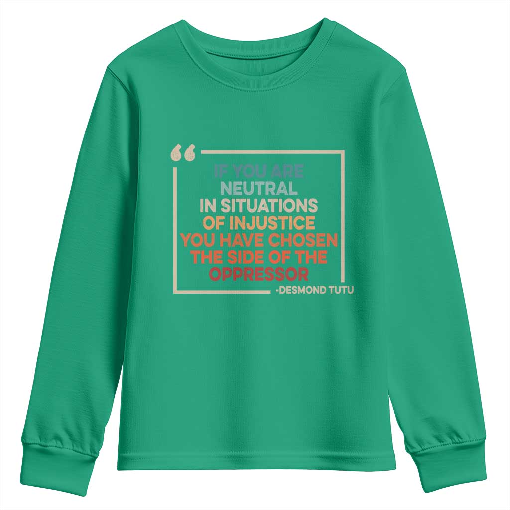 Human Rights Youth Sweatshirt Feminist Equal Rights Social Justice - African Pride