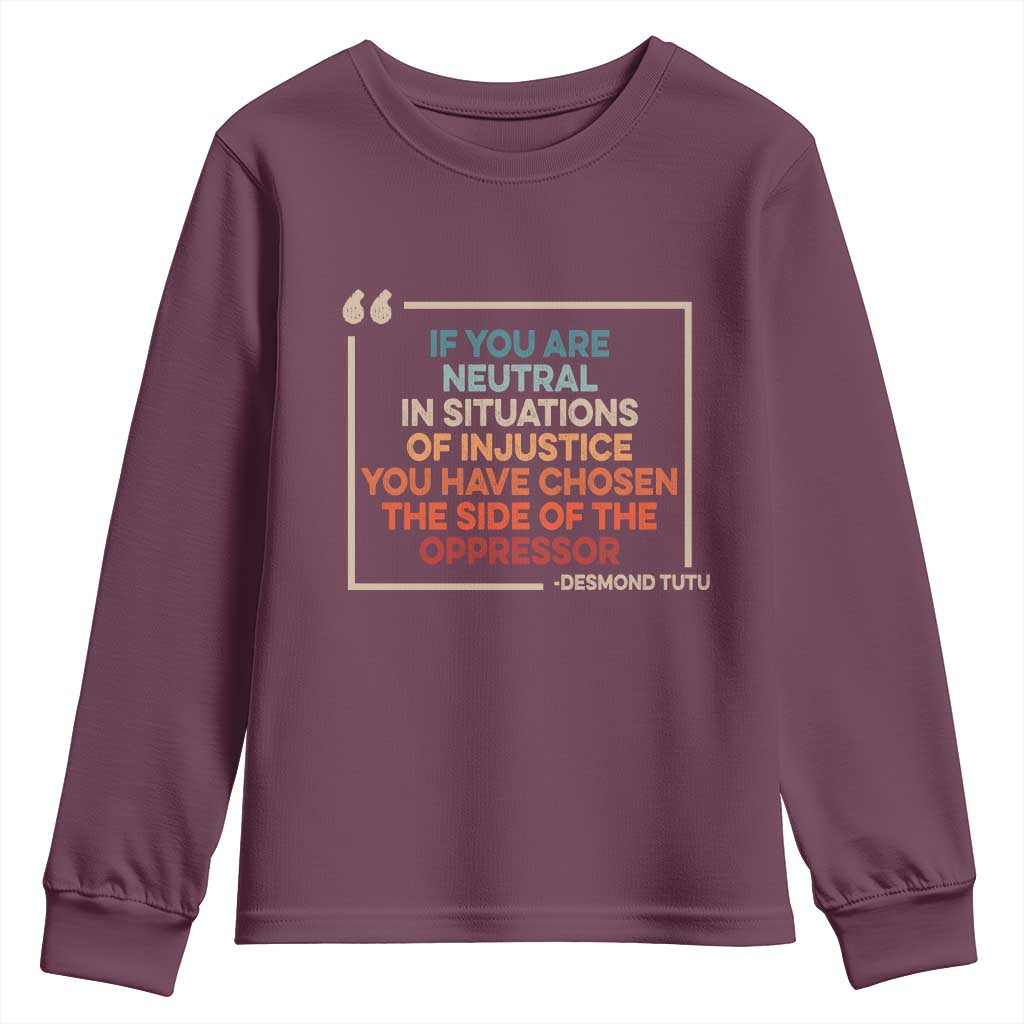 Human Rights Youth Sweatshirt Feminist Equal Rights Social Justice - African Pride