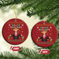 Mexico Christmas Trump Christmas Ornament Feliz Navidad Xmas Funny Trump Santa Ugly Christmas - African Pride