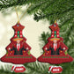 Mexico Christmas Trump Christmas Ornament Feliz Navidad Xmas Funny Trump Santa Ugly Christmas - African Pride