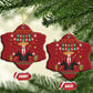 Mexico Christmas Trump Christmas Ornament Feliz Navidad Xmas Funny Trump Santa Ugly Christmas - African Pride