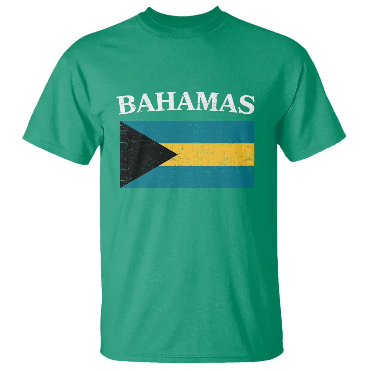 Bahamas Flag T Shirt Retro Vintage Bahamian Gifts - African Pride