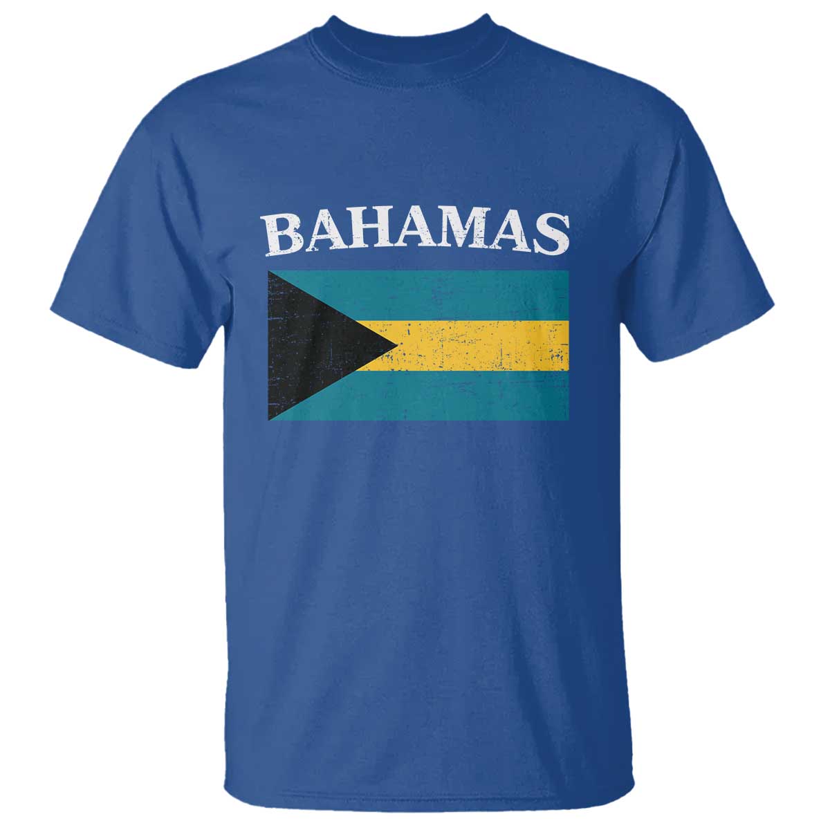 Bahamas Flag T Shirt Retro Vintage Bahamian Gifts - African Pride