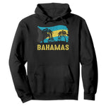 Bahamas Flag Hoodie Tropical Island Palm Trees Bahamian Gifts - African Pride