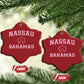 Nassau Souvenir Christmas Ornament Bahamas Rowing Summer Vacation Girls Trip - African Pride