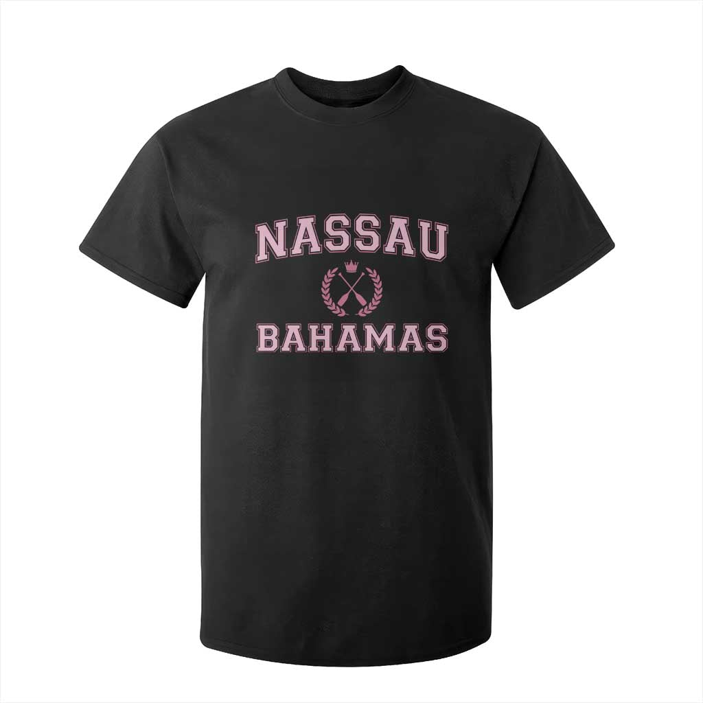 Nassau Souvenir T Shirt For Kid Bahamas Rowing Summer Vacation Girls Trip - African Pride