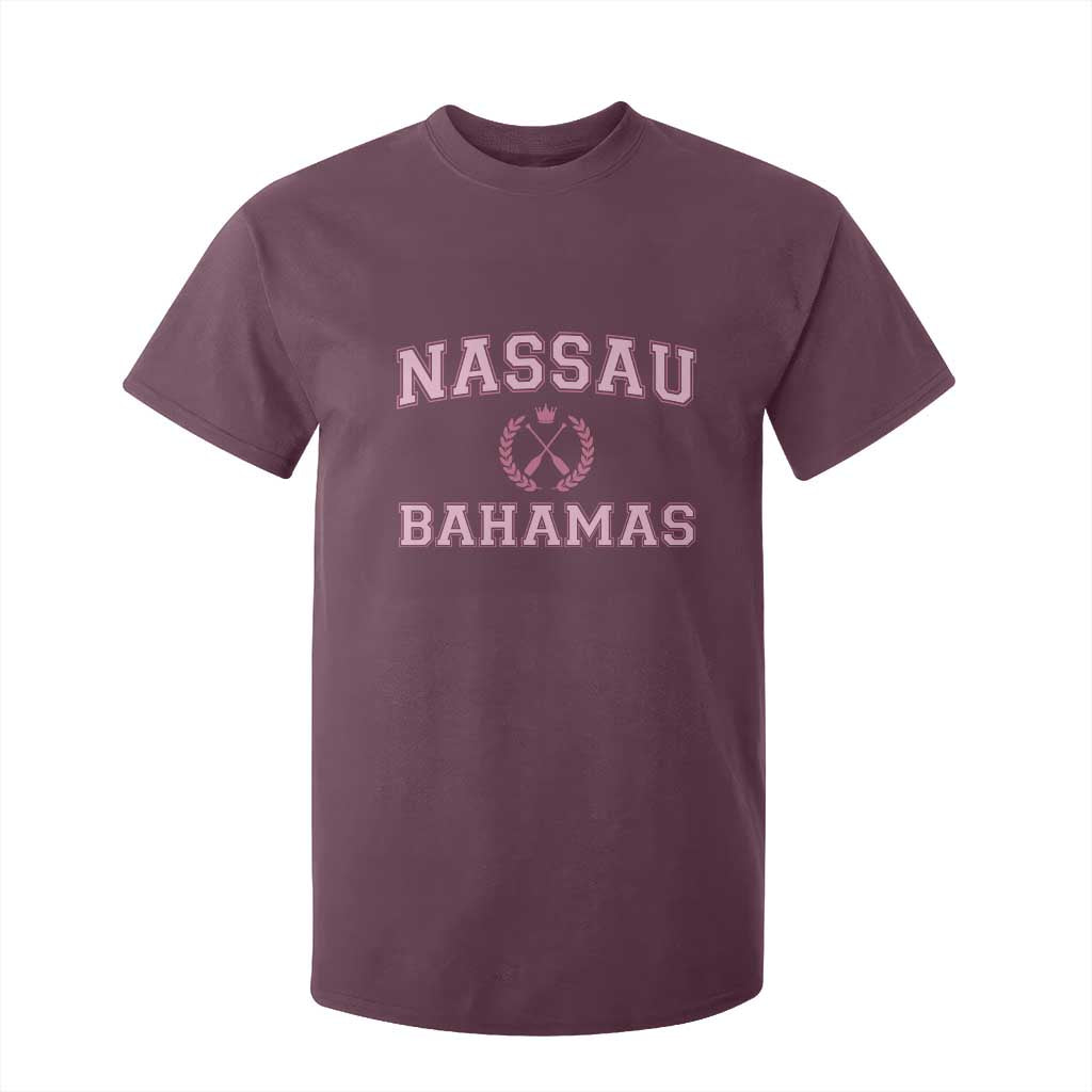 Nassau Souvenir T Shirt For Kid Bahamas Rowing Summer Vacation Girls Trip - African Pride