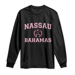 Nassau Souvenir Long Sleeve Shirt Bahamas Rowing Summer Vacation Girls Trip - African Pride