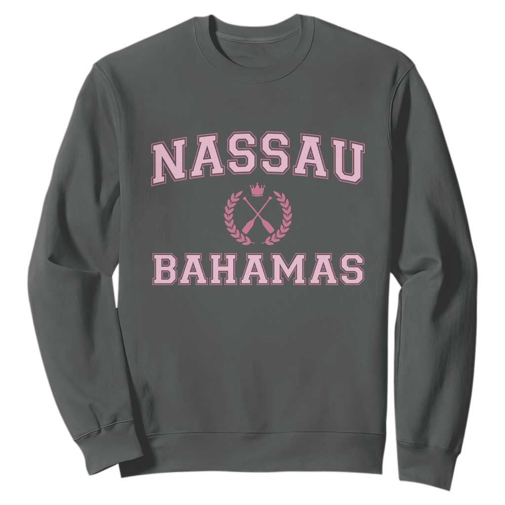 Nassau Souvenir Sweatshirt Bahamas Rowing Summer Vacation Girls Trip - African Pride