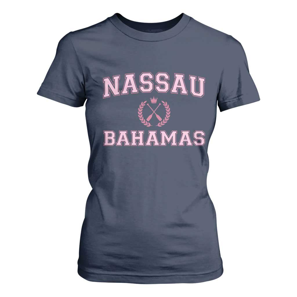 Nassau Souvenir T Shirt For Women Bahamas Rowing Summer Vacation Girls Trip - African Pride
