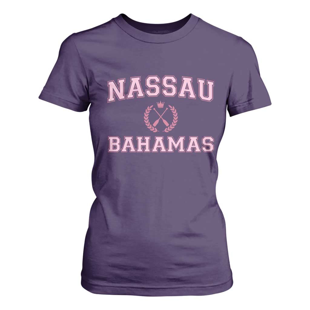Nassau Souvenir T Shirt For Women Bahamas Rowing Summer Vacation Girls Trip - African Pride