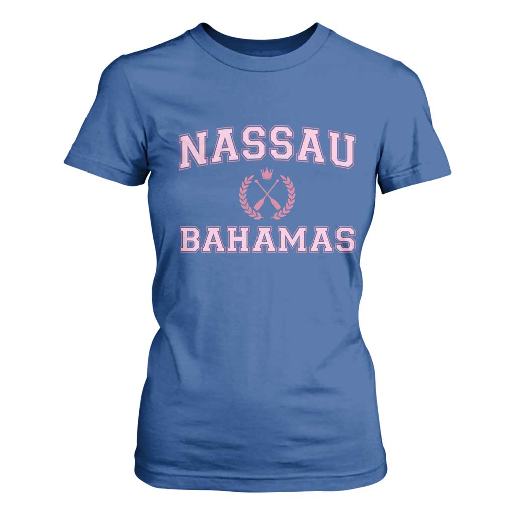 Nassau Souvenir T Shirt For Women Bahamas Rowing Summer Vacation Girls Trip - African Pride