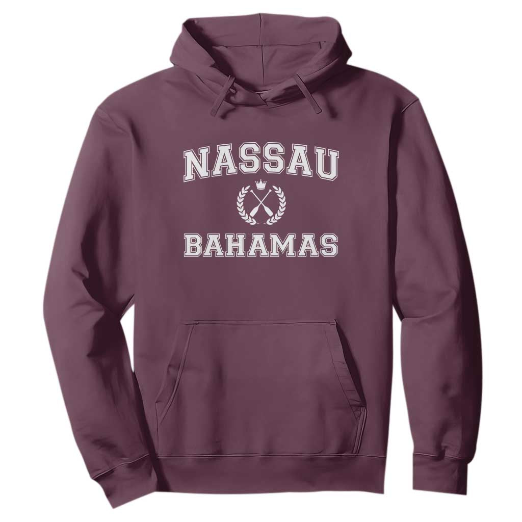 Nassau Souvenir Hoodie Bahamas Rowing Beach Summer Vacation - African Pride