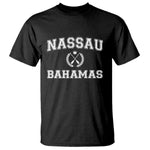 Nassau Souvenir T Shirt Bahamas Rowing Beach Summer Vacation - African Pride