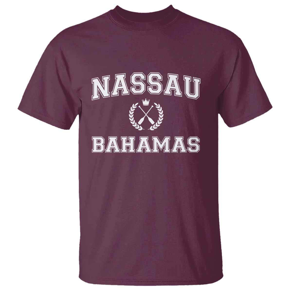 Nassau Souvenir T Shirt Bahamas Rowing Beach Summer Vacation - African Pride