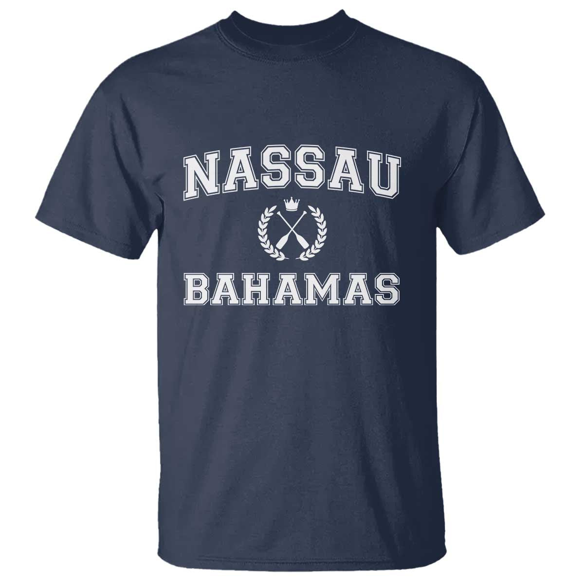 Nassau Souvenir T Shirt Bahamas Rowing Beach Summer Vacation - African Pride