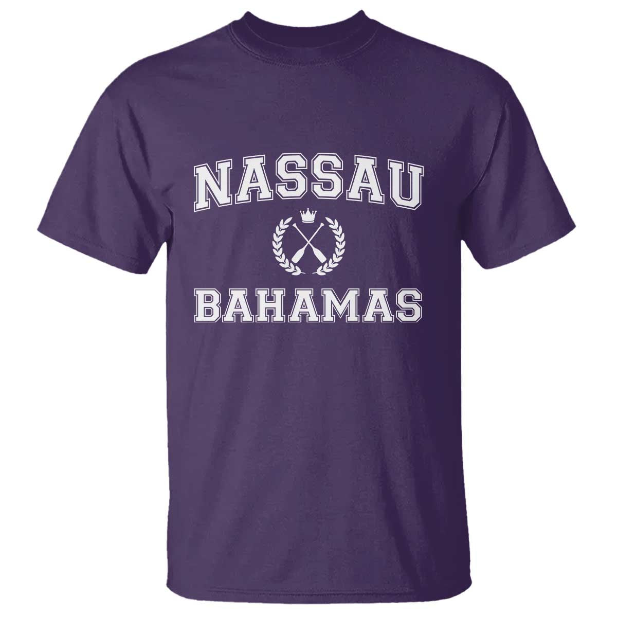 Nassau Souvenir T Shirt Bahamas Rowing Beach Summer Vacation - African Pride