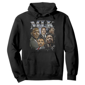 Martin Luther King Hoodie Black History Month Pride MLK Bootleg Rap Tee