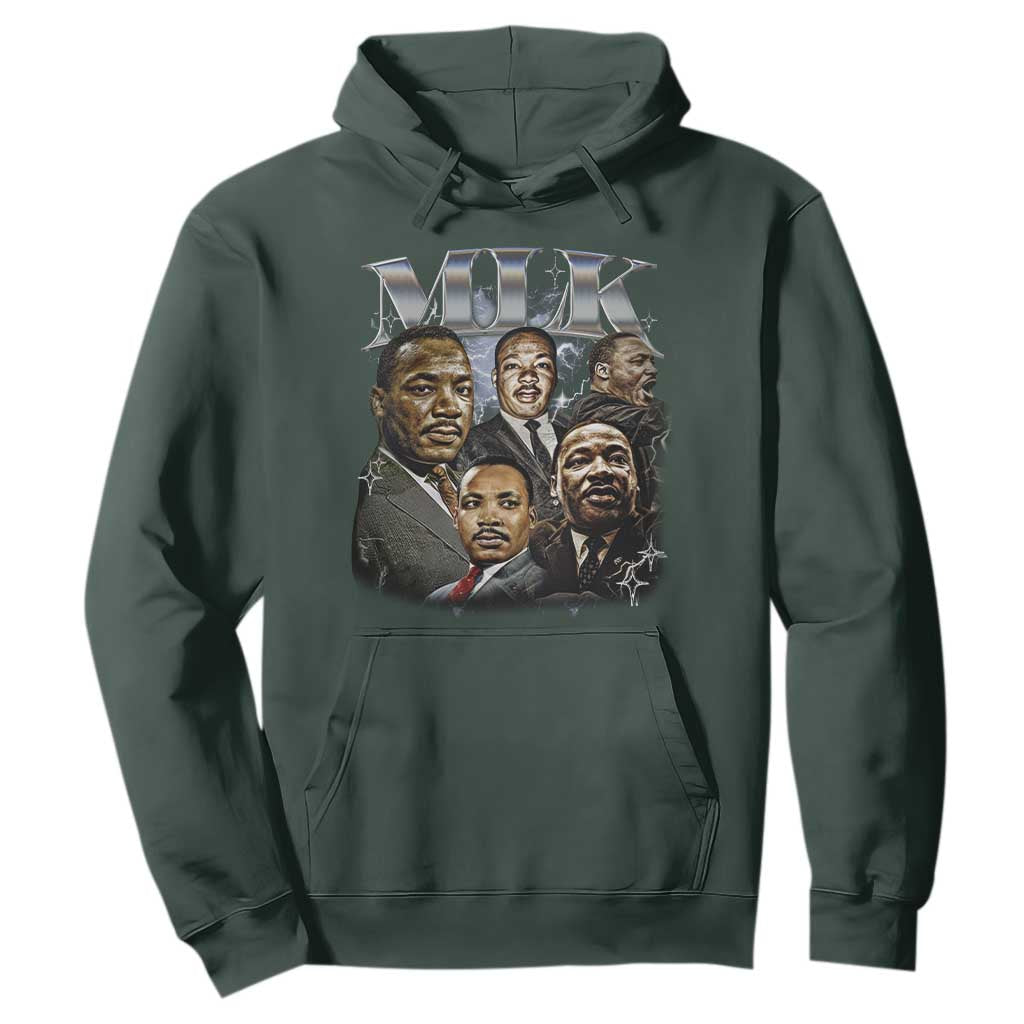 Martin Luther King Hoodie Black History Month Pride MLK Bootleg Rap Tee